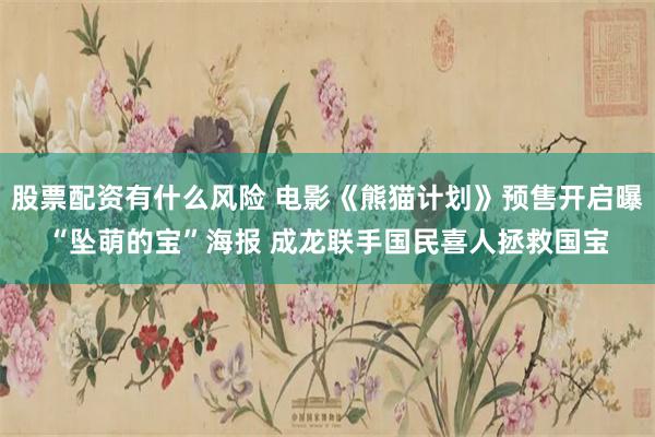 股票配资有什么风险 电影《熊猫计划》预售开启曝“坠萌的宝”海